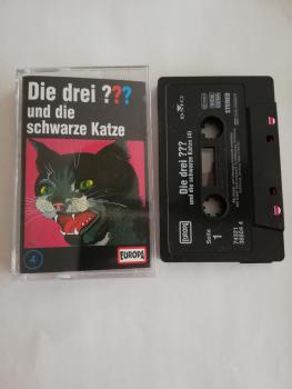 Die Drei Fragezeichen Folge 6 und der sprechende Totenkopf Schwarz mit Weißen Druck 7432194386 4/3(Logo Schriftzug fehlt) Europa
